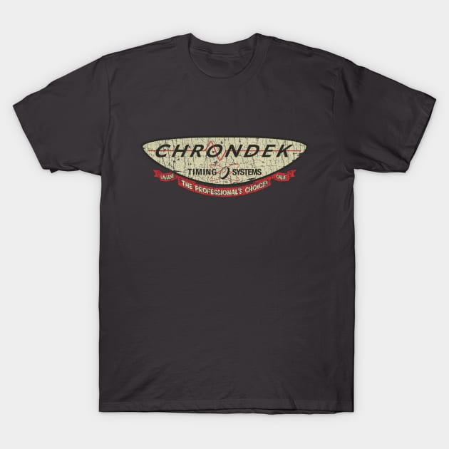 Chrondek Timing Systems 1963 T-Shirt by JCD666